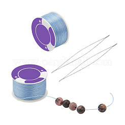 2 рулон ниток для бисероплетения из полиэстера со специальным покрытием&nbsp;OCOR-NB0002-06G