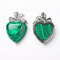 Малахит подвески&nbsp;KK-P103-A13