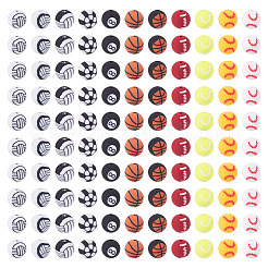 220шт 11 стиля ручной работы бусины из полимерной глины&nbsp;CLAY-TA0001-86