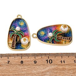 Печатные эмали подвески сплава&nbsp;ENAM-B028-14KCG