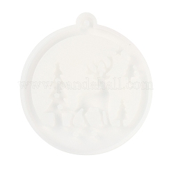 Рождественские силиконовые Молды для подвесок&nbsp;SIL-U003-02B