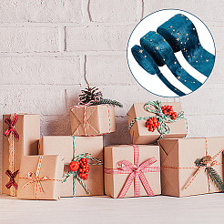 6м 3 стиля двухсторонние звездочки с золотым тиснением фланелевые ленты для шитья&nbsp;OCOR-GO0001-13B