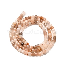 Натуральный Sunstone бисер пряди&nbsp;LS-G-RM2025-32C-03