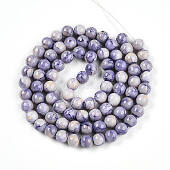 Выпечка окрашенные стеклянные бусины&nbsp;X1-DGLA-N003-10mm-C08