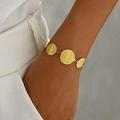 201 браслет из круглого звена из нержавеющей стали для женщин&nbsp;FF1635-2