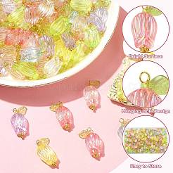 200 шт. подвески из прозрачного АБС-пластика&nbsp;PALLOY-CJ00120