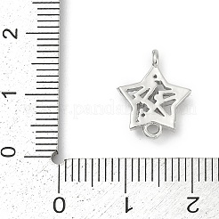 Латунные прозрачные подвески из кубического циркония&nbsp;LS-KK-Z094-03P-02