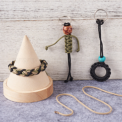 5 рулон 5-х цветная плетеная нейлоновая нить&nbsp;NWIR-PJ0001-01