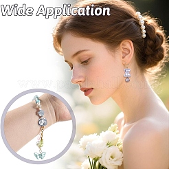 214 г перламутровых непрозрачных акриловых бусин&nbsp;OACR-YW0004-40