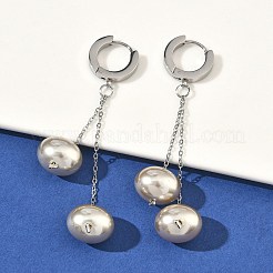 Серьги-кольца из нержавеющей стали 304&nbsp;EJEW-D350-01P