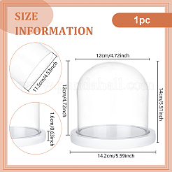 Стеклянный купол&nbsp;DIY-WH0430-621B