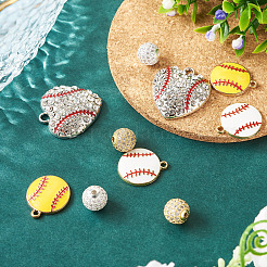 Бейсбол спортивная тематика наборы для самостоятельного изготовления ювелирных изделий&nbsp;DIY-TA0011-99