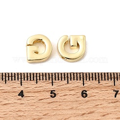 Латунь подвески&nbsp;LS-ZIRC-I037-01G-G-1