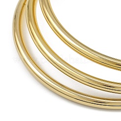 3шт вакуумное покрытие 201 нержавеющая сталь браслеты наборы для женщин&nbsp;BJEW-F476-05G