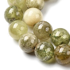 Естественный зеленый гранат бисер нитей&nbsp;G-G344-A04-8mm