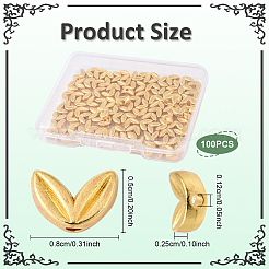 Бусины из сплава 100 шт.&nbsp;FIND-YW0008-18A