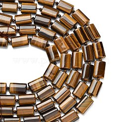 Природных тигровый глаз бисер нитей&nbsp;G-B178-N02-02