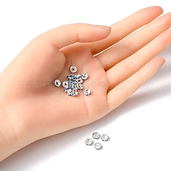 Латунные бусины разделители для поставки стразов&nbsp;RB-YW0001-05B-03S