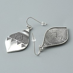 Серьги с подвесками из сплава богемии для женщин&nbsp;EJEW-WH0004-48A