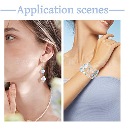 100 г прозрачных акриловых бусин&nbsp;OACR-TA0003-22C