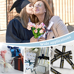 7 шт. 7 стиля полиэстеровая лента с принтом в виде корсажа для выпускного сезона OCOR-PH0005-02