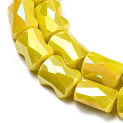 Цвет AB покрытием стеклянные бусы нити&nbsp;EGLA-P051-06B-B03