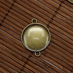 20мм ясно куполообразный стекло кабошон крышка для плоского круглого поделки сплава фото разъема изготовления DIY-X0107-AB-FF