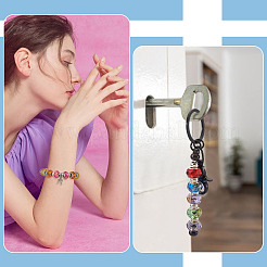 84 шт. 12-х цветные прозрачные бусины из смолы в форме ронделла европейские&nbsp;RESI-TA0004-73