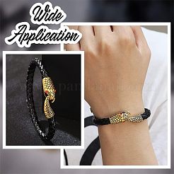 12 комплект из 6-х цветных застежек-крючков и S-образных застежек в тибетском стиле из сплава&nbsp;FIND-NB0002-94