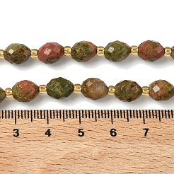 Природные Unakite бисер нитей&nbsp;G-F809-A48-01