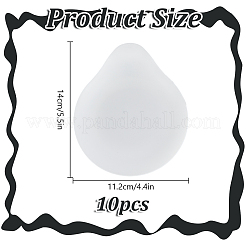 Одноразовая пластиковая тарелка&nbsp;AJEW-WH0314-612B