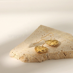 Винтажные французские серьги-сердечки из нержавеющей стали 304 для женщин TI9368-2