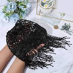 Головной убор из полиэфирного волокна со стразами&nbsp;AJEW-WH20054-131B