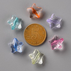 Прозрачные акриловые бусины&nbsp;X-TACR-S154-22A