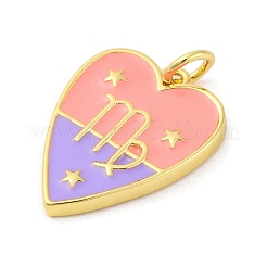 Латунь эмаль подвески&nbsp;LS-KK-Z077-01G-09