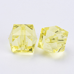 Прозрачные акриловые бусины&nbsp;TACR-Q259-10mm-V21