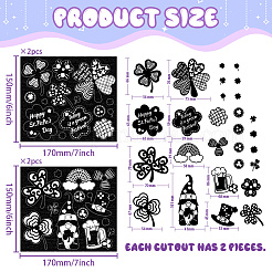 Силуэт бумаги&nbsp;AJEW-WH0529-022