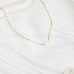 1 шт. АБС-пластиковые искусственные жемчужины круглые подвески ожерелья&nbsp;NJEW-LP0009-11