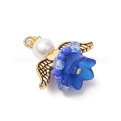 Подвески-ангелы из стеклянных бисеров&nbsp;PALLOY-MZ00713-05