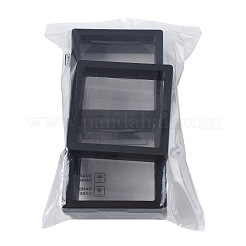 5 шт. квадратная прозрачная полиэтиленовая тонкая пленка подвесная коробка для ювелирных изделий&nbsp;CON-FS0001-19C