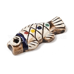 Ручной работы фарфора большие кулоны&nbsp;PORC-Z003-01G