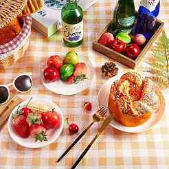 Переносной коврик для пикника из нетканого материала в клетку тартан&nbsp;JX572A-02