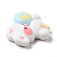 Кабошоны из непрозрачной смолы с милыми животными&nbsp;RESI-B012-01A