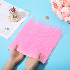 Ткань из квадратов из искусственного меха&nbsp;LS-BJEW-WH0515-11D