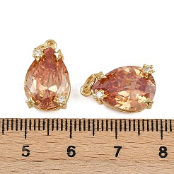 Кулон из циркония&nbsp;KK-L241-01G-02