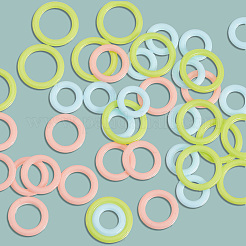 Пластиковые круглые кольца&nbsp;FIND-CP0003-12A