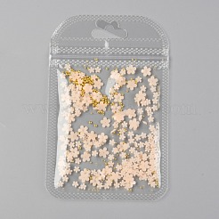 Цветок пластиковые кабошоны гвоздь MRMJ-I001-03G