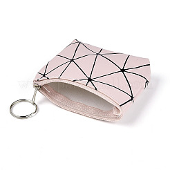 Кошельки из искусственной кожи с треугольным узором&nbsp;AJEW-N003-16