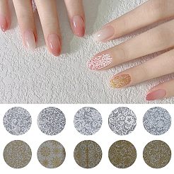 10 рулон фольги для ногтей с кружевом для животных&nbsp;STIC-WH20010-16A