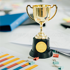 Пластиковые самоклеящиеся наклейки с тиснением из золотой фольги&nbsp;DIY-WH0211-280